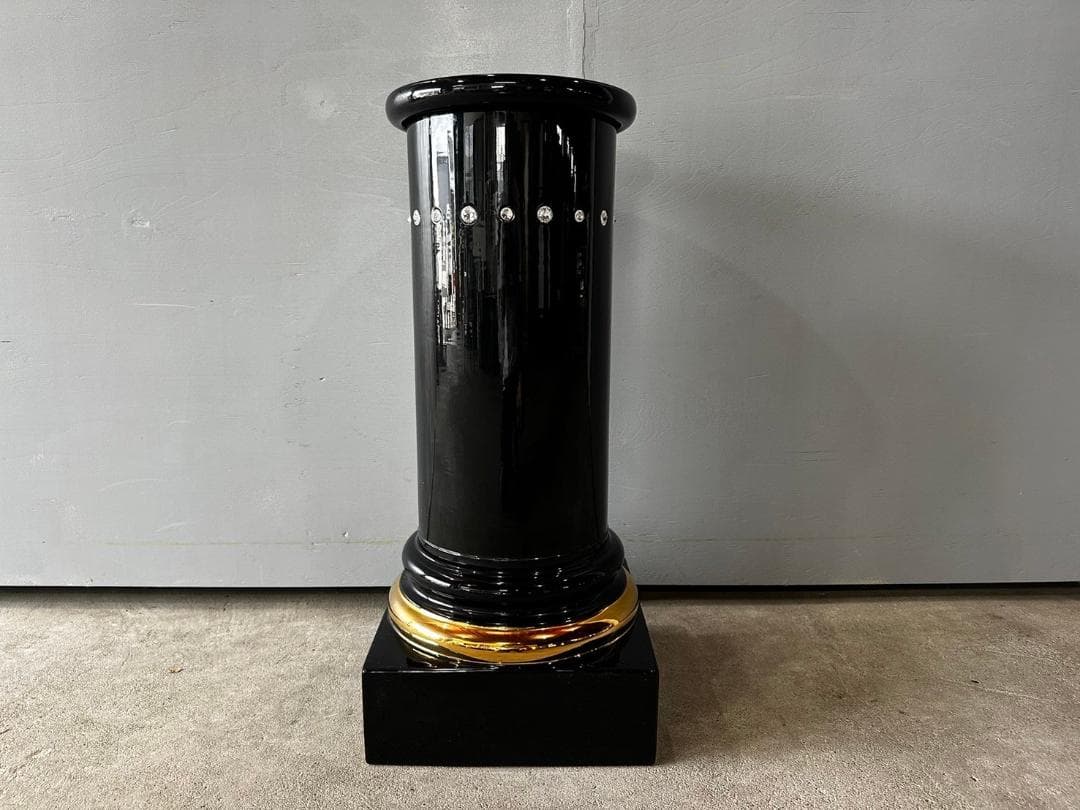 美品『AHURA』アウラ 台座 花台 飾り台 オブジェ スワロフスキー