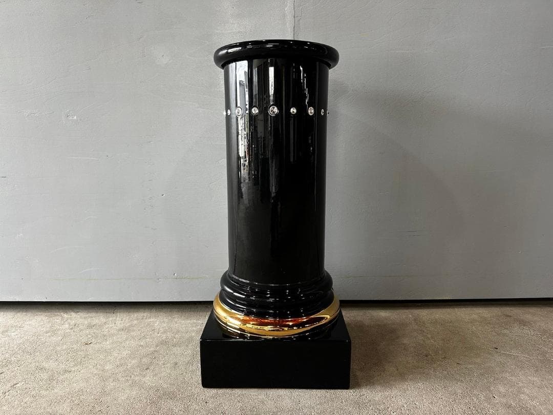 美品『AHURA』アウラ 台座 花台 飾り台 オブジェ スワロフスキー