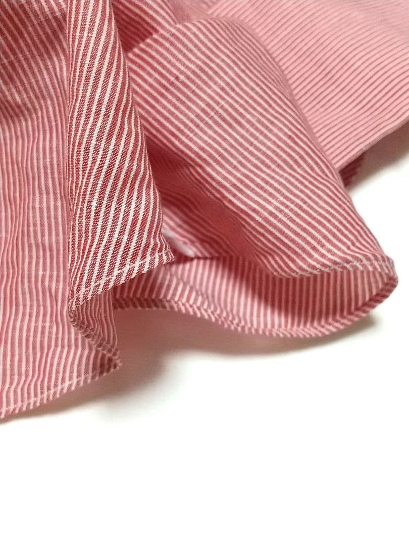 LIVERANO&LIVERANO リベラーノリベラーノ 麻綿 ストライプシャツ