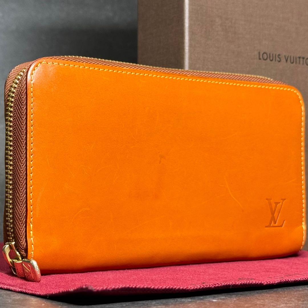極上品 超激レア ルイヴィトン ノマド キャラメル ジッピーウォレット 長財布