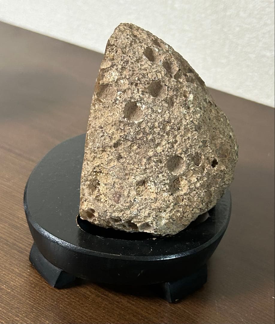 アゲート 瑪瑙 メノウ 原石 グレーブラウン　鑑賞石