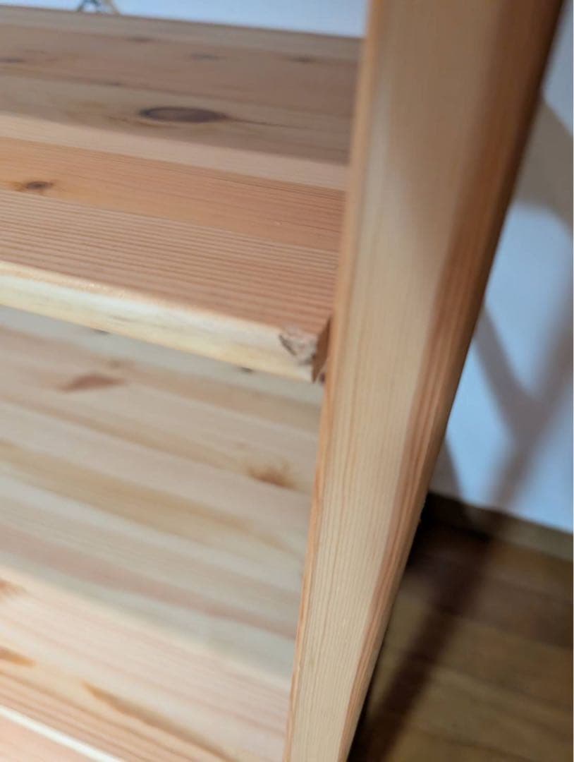 ■送料込■無印良品 MUJI ユニットシェルフ パイン材 ワードローブ 衣類棚