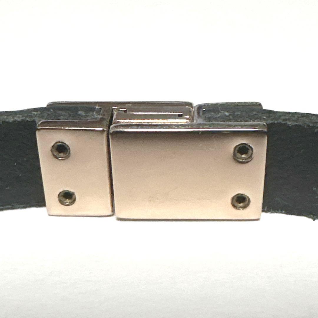 美品　SAINT LAURENT 　サンローラン　ブレスレット　バングル　レザー