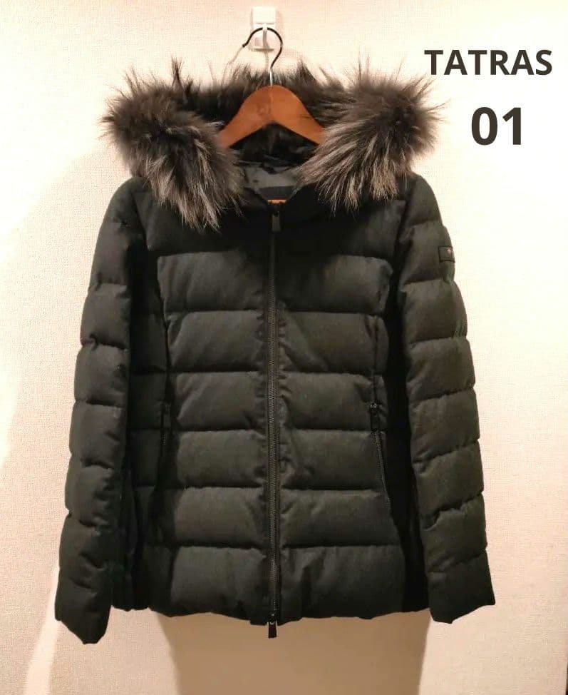 TATRAS ダークグレー ダウンジャケット 01