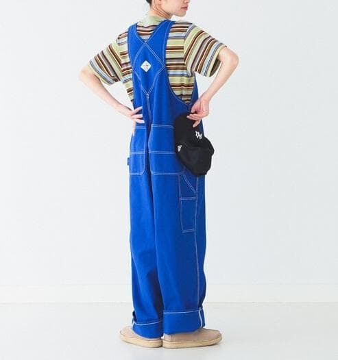 BEAMS BOY × BIG MAC ワンポイントオーバーオール