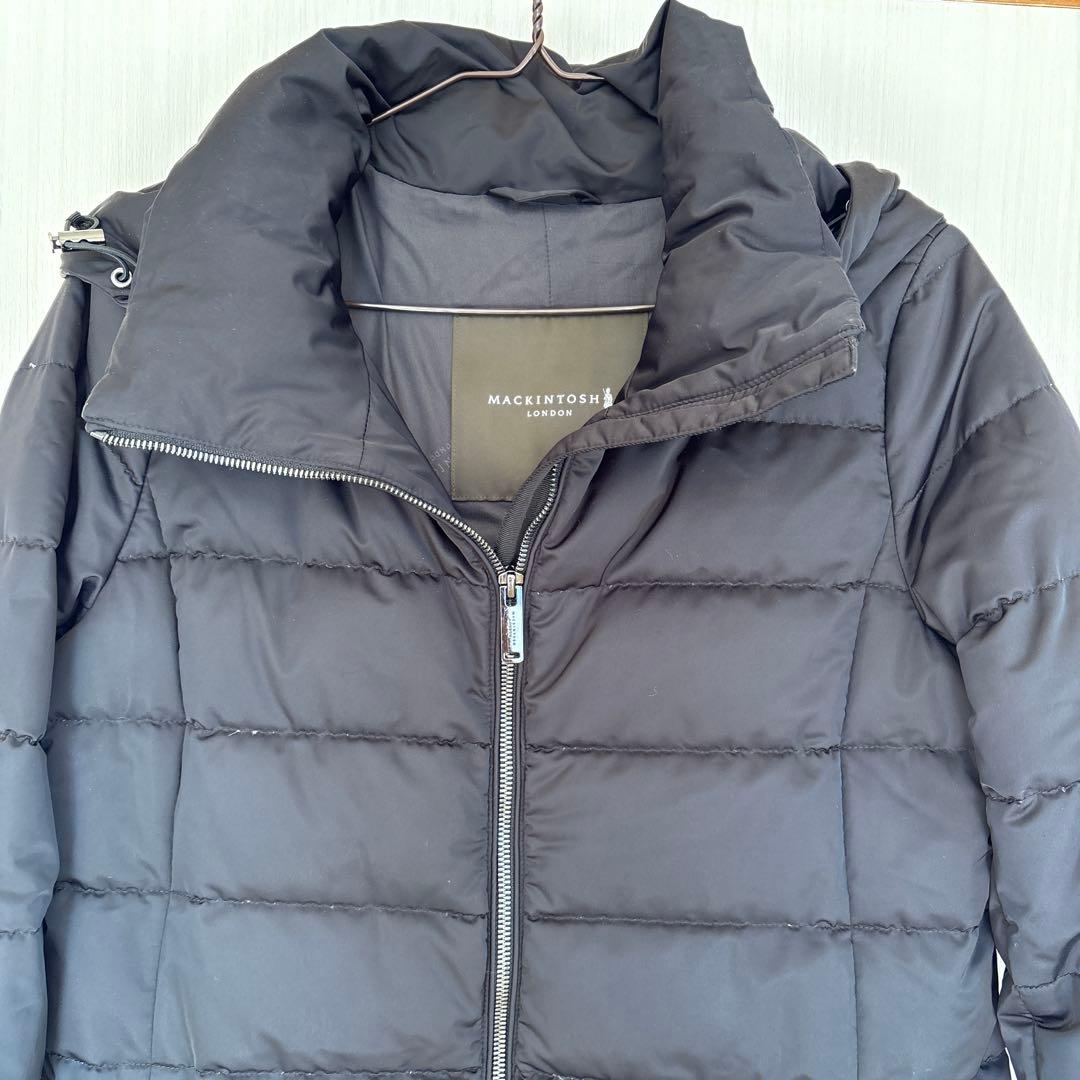 MACKINTOSH ブラック ロングダウンジャケット