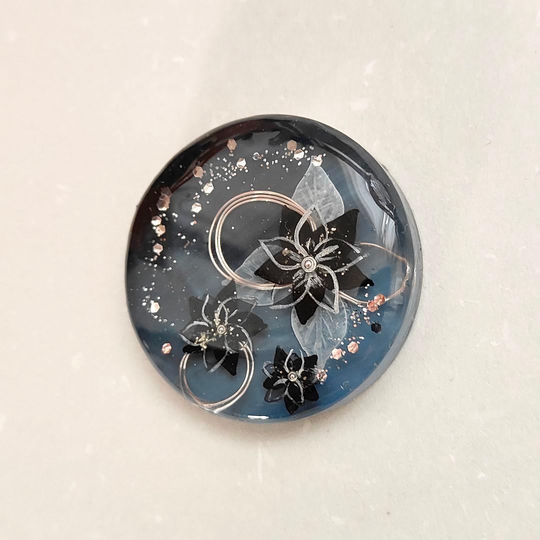 【958】ハンドメイド　レジン　ヘアゴム　ポニーフック