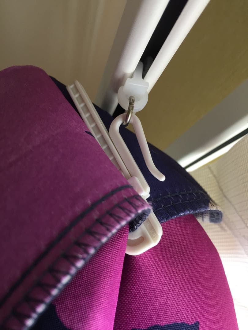 2枚組新品【シビラ】遮光カーテン【ベソス  】W100×200  ネイビー