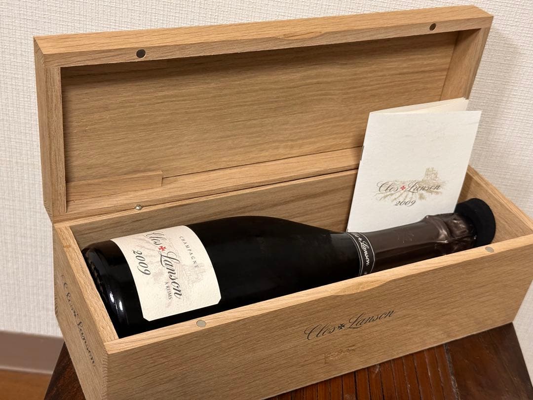 【新品未開封】Clo Lanson 2009 シャンパン 木箱付き