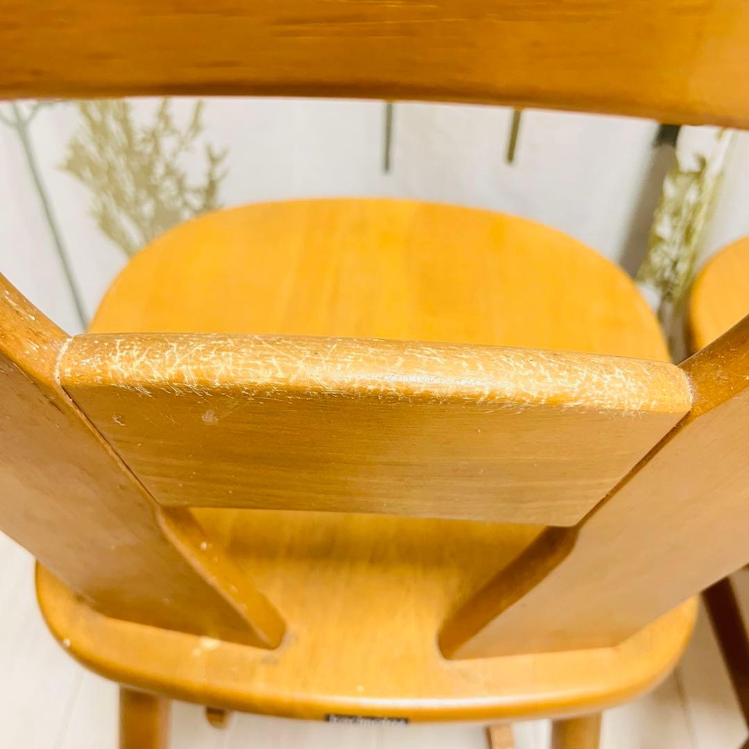 【廃盤品】カリモク ルスティック ダイニングチェア2脚