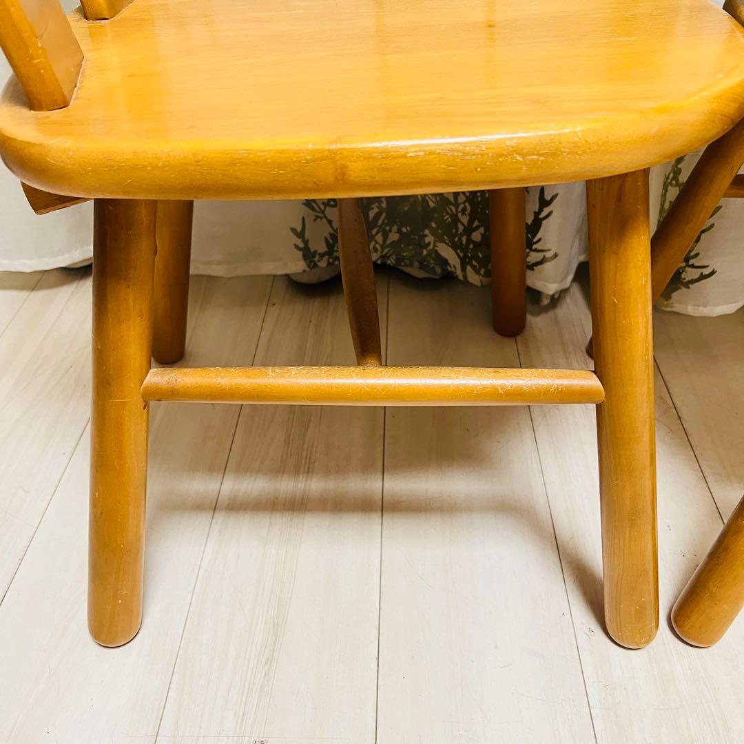 【廃盤品】カリモク ルスティック ダイニングチェア2脚