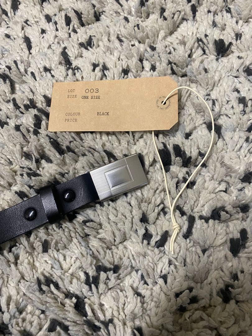 小物 T.T(Taiga Takahashi)Lot.003 Hickok Belt