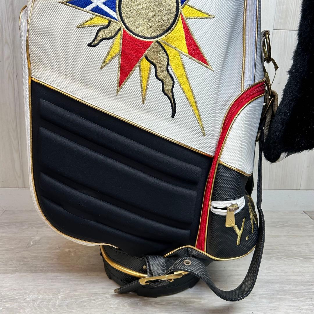 【訳あり】希少！J's ジャンボ尾崎 キャディバッグ フードなし　ケース割れ