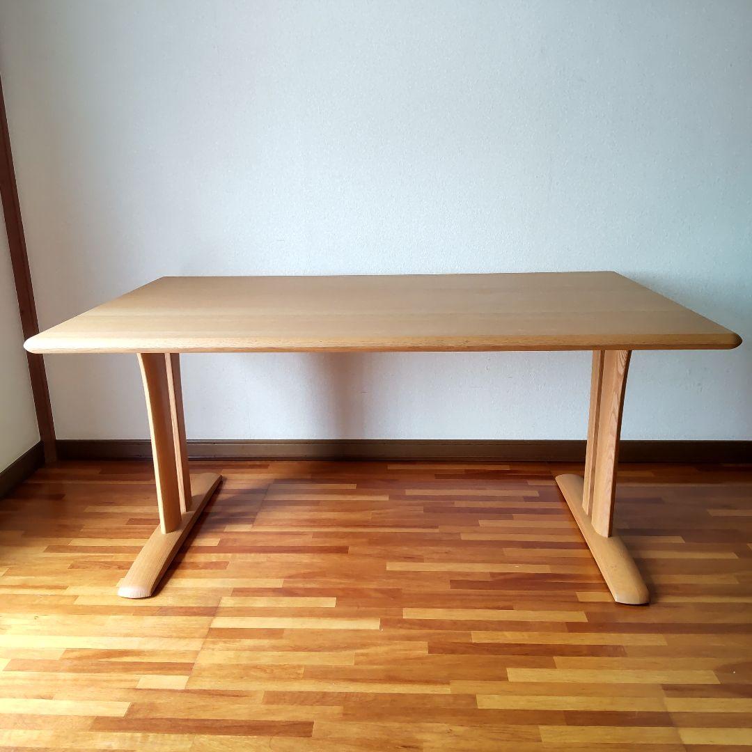 シラカワ shirakawa ダイニングテーブル オーク 飛騨家具 140cm