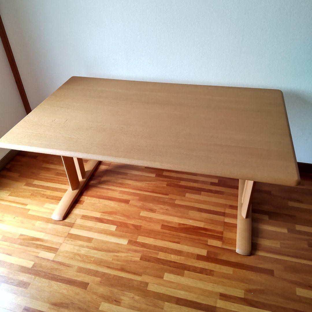 シラカワ shirakawa ダイニングテーブル オーク 飛騨家具 140cm