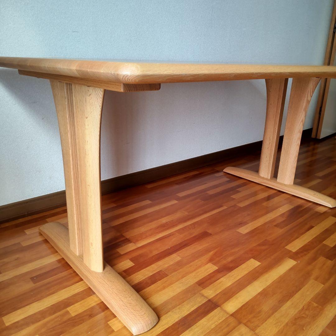 シラカワ shirakawa ダイニングテーブル オーク 飛騨家具 140cm