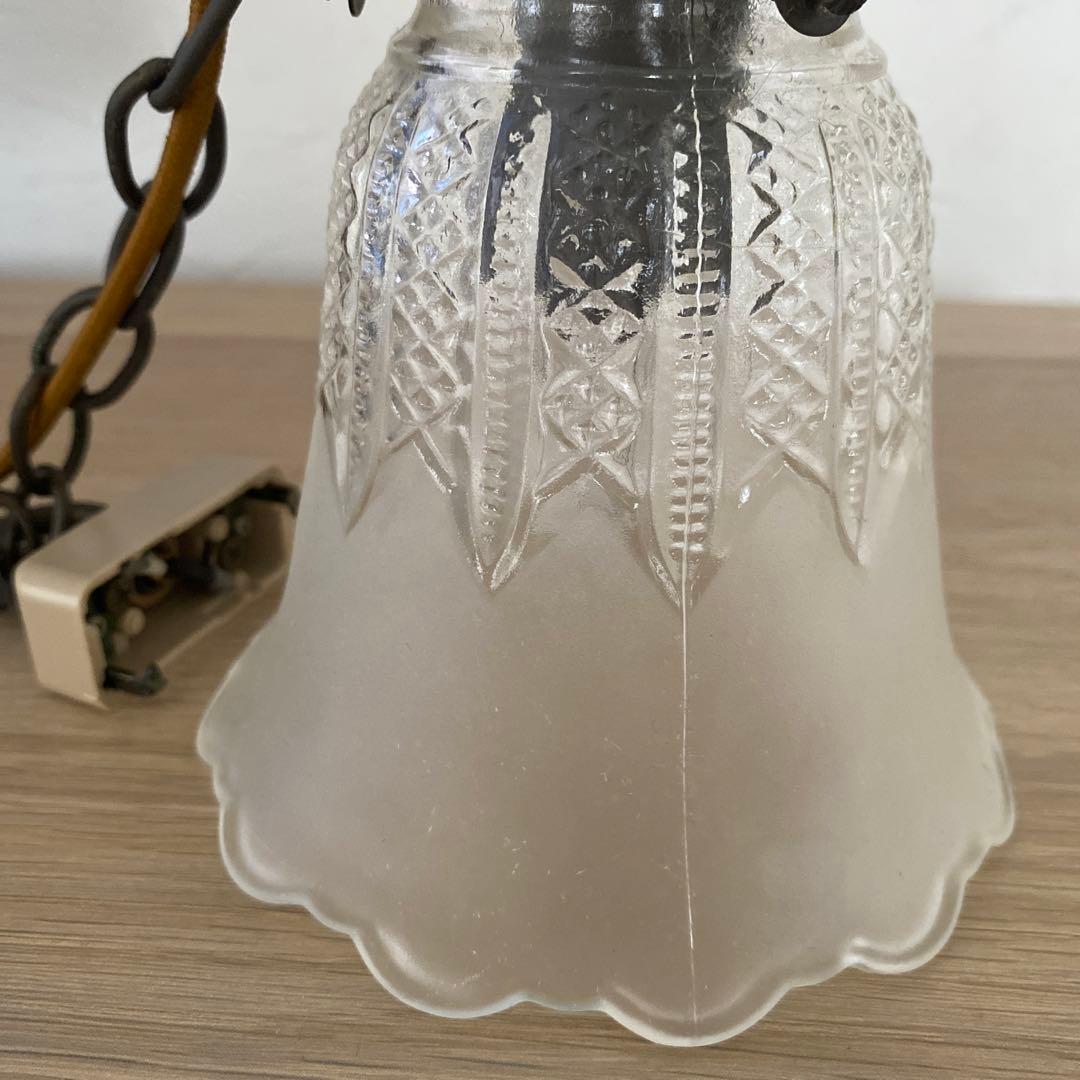 お値下げ♡watts ガラスシェードライト♡アンティーク