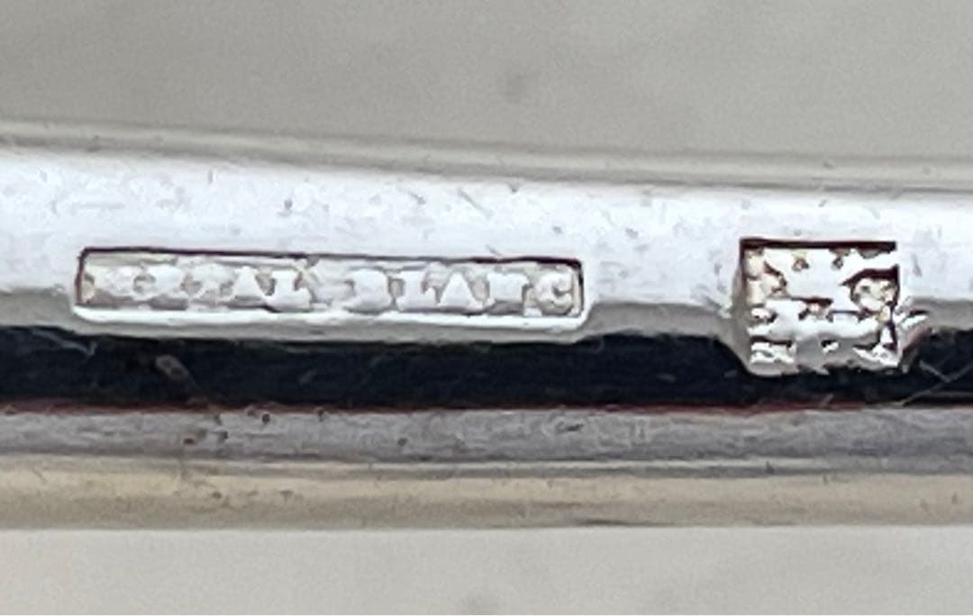 フランスアンティーク レア シルバースプーン2本セット