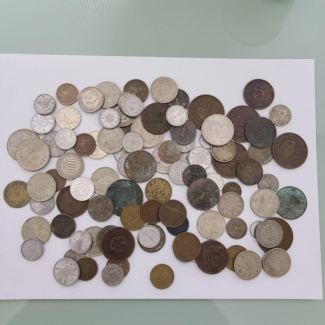 プ*須様 古銭　中国銭　大満州国銭などまとめ　438グラム