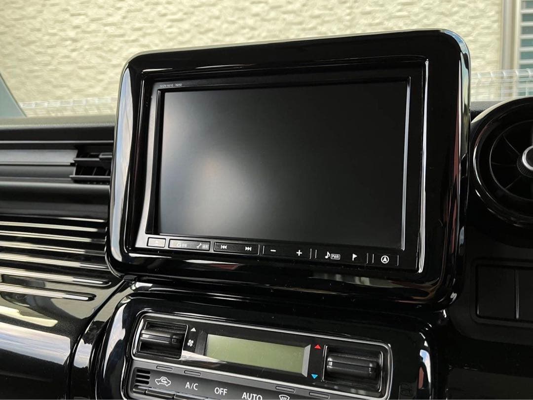 スペーシア　インテリアパネル　４点セット　ピアノブラック　スペーシアギア