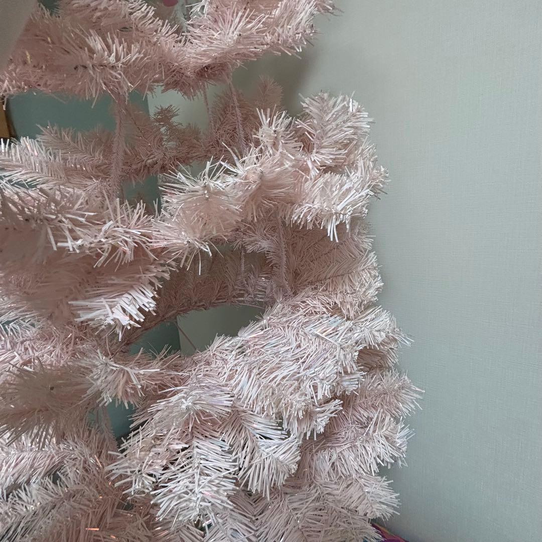 (廃盤品)Francfranc 150cmクリスマスツリー ピンク 完全品