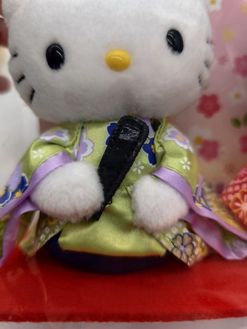 ハローキティ　キティ　ダニエル　ひな祭り　ヒナマツリドール　ぬいぐるみ　人形