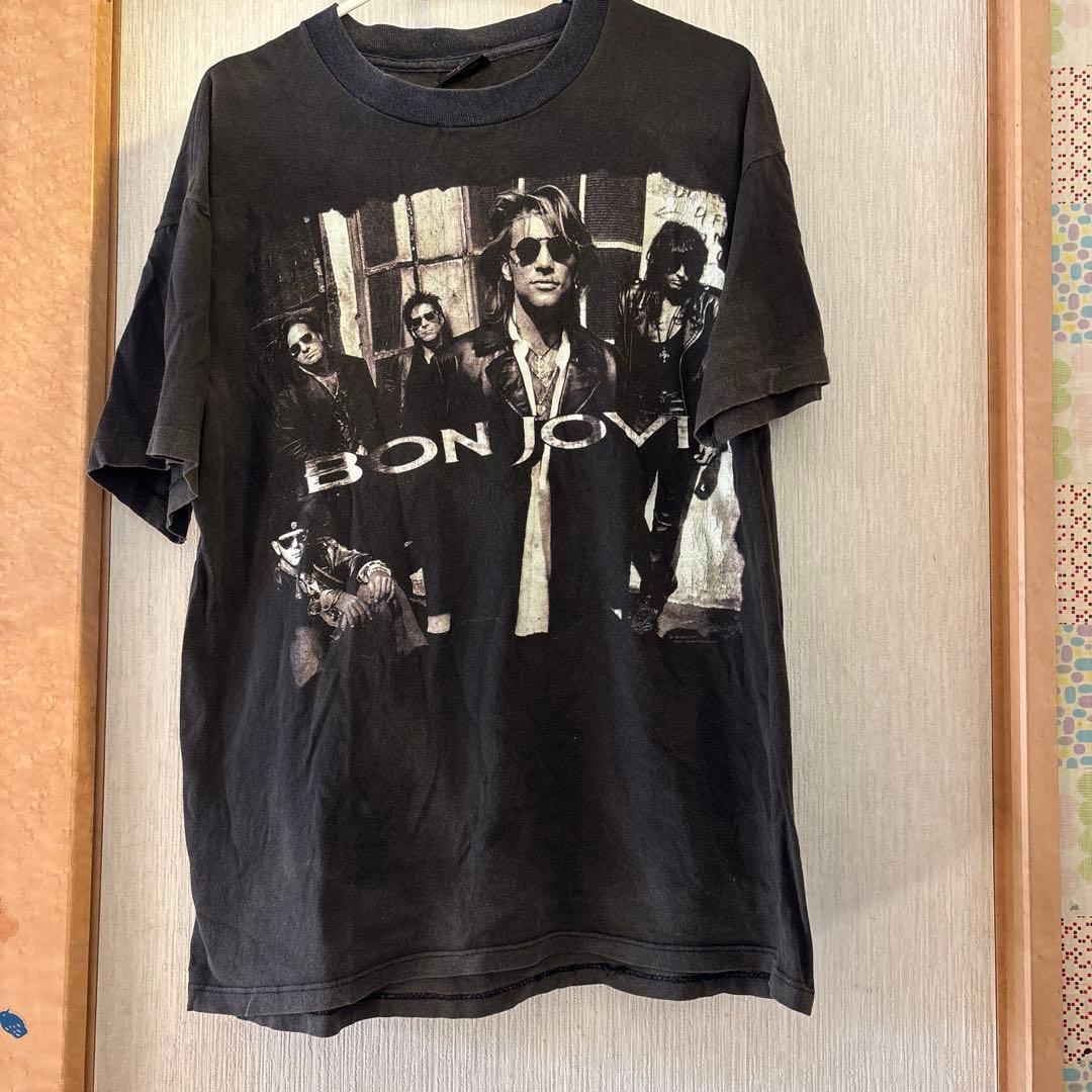 90'sボンジョヴィバンドティーシャツ