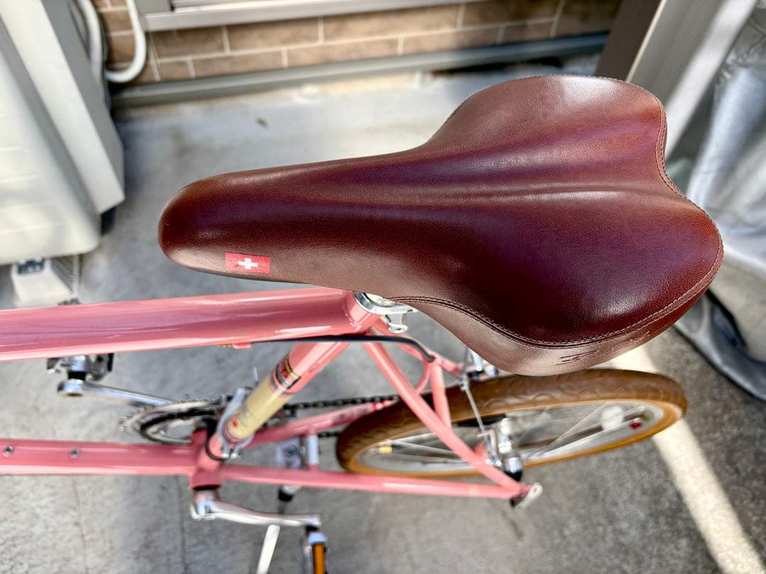 ルカ@BRUNO ミニベロ　20インチ　クロモリ　520mm 数回のみ使用