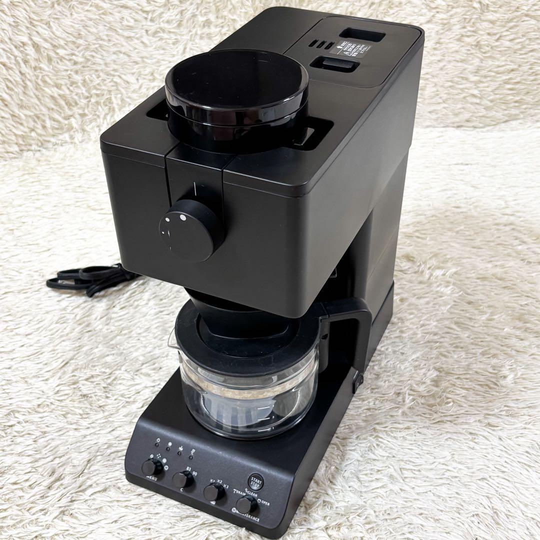 【良品】ツインバード 全自動コーヒーメーカー CM-D457 ブラック