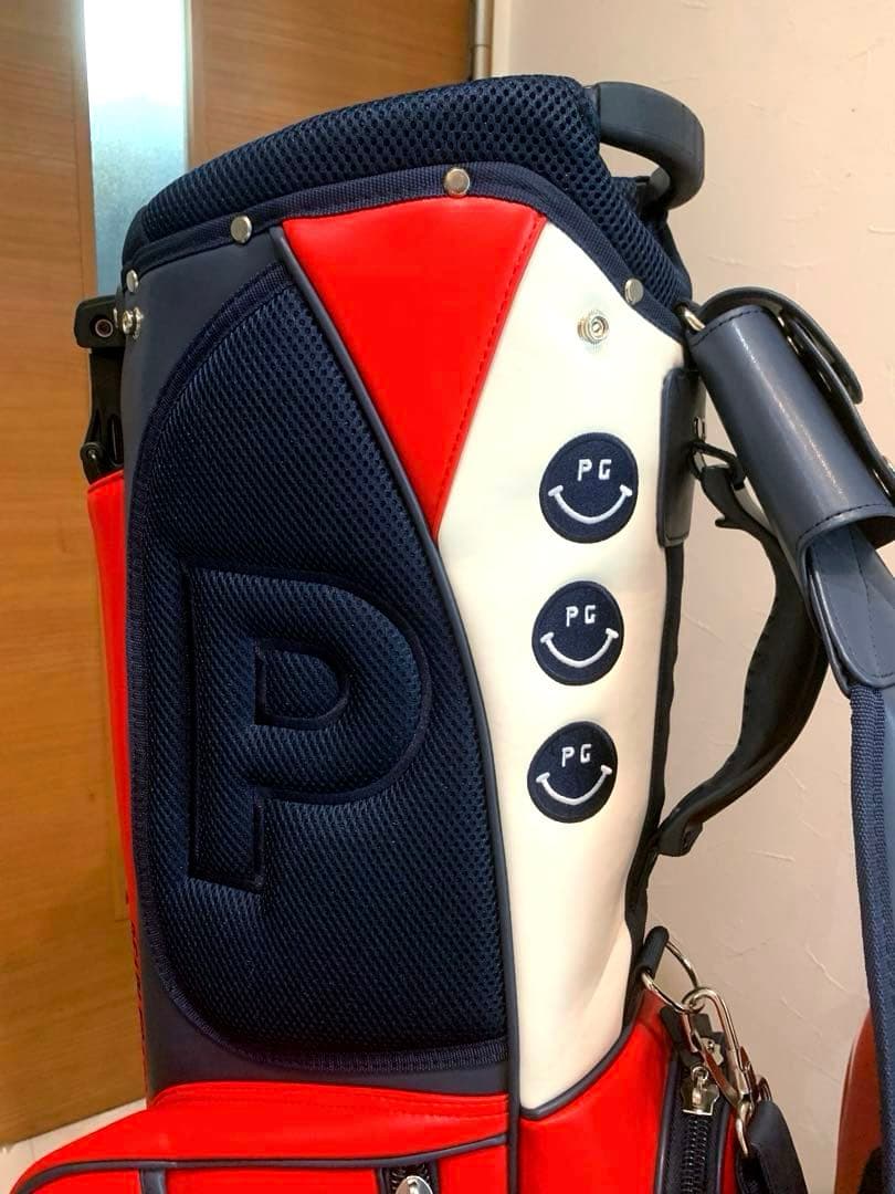 超希少　新品未使用　限定　パーリーゲイツ　トリコロール　キャディバッグ　スタンド