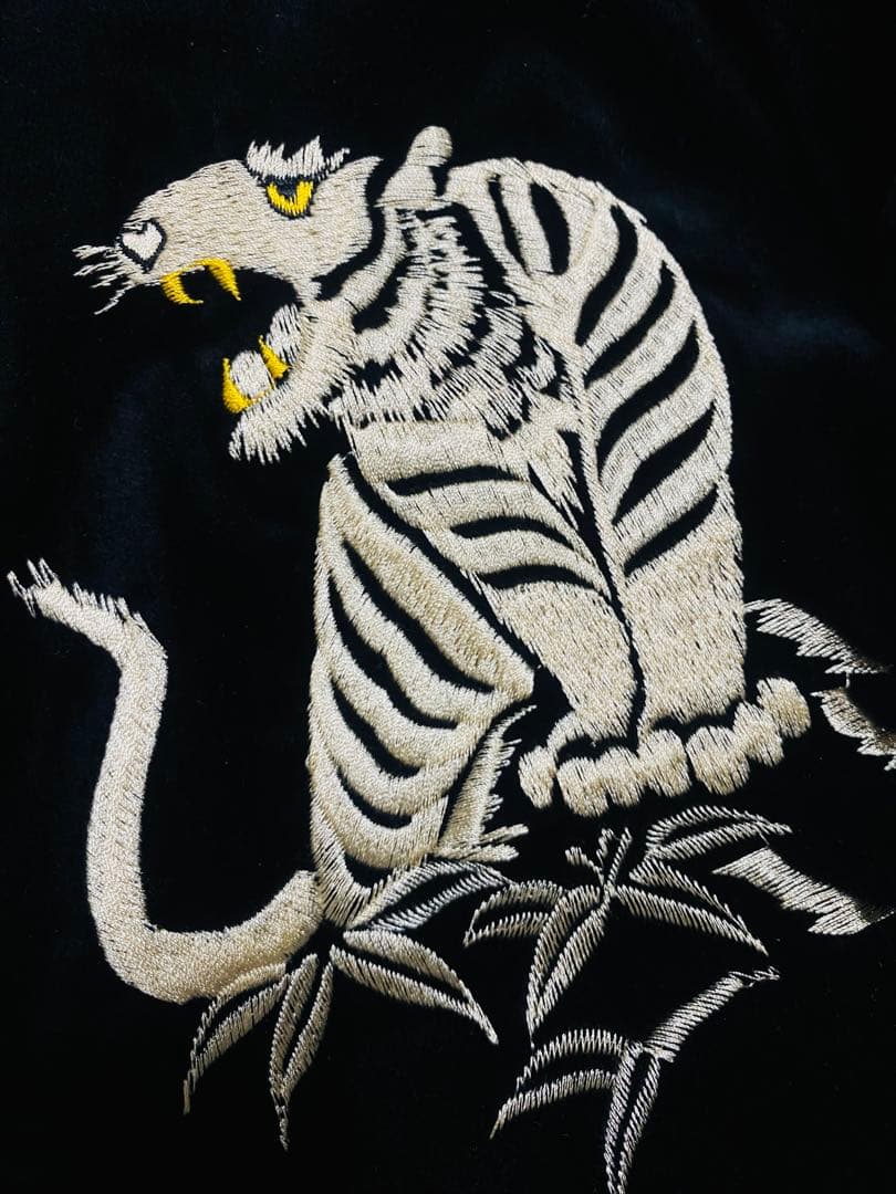 美品 テーラー東洋 ２面用 別珍 虎 龍 日本限定 スカジャン Unisex