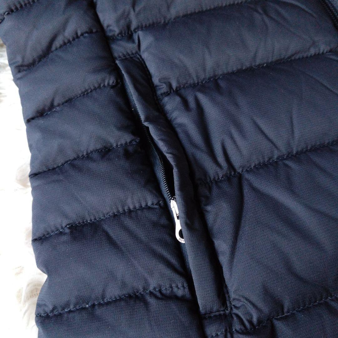 美品✨デュベティカ　ネイビー40　オチロエトレ 　マット　ファーフード