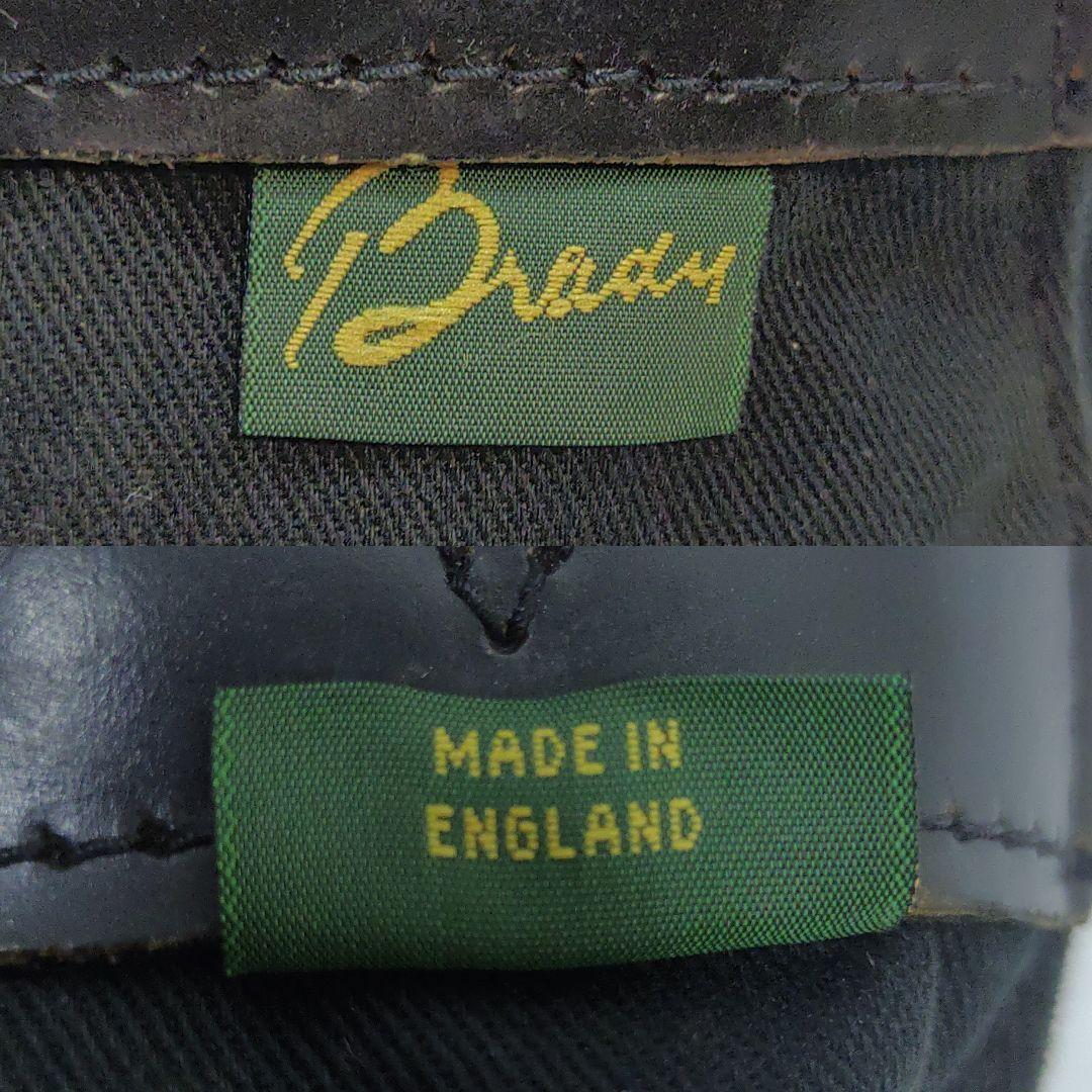 ブレディ アリエルトラウト ラージ メッセンジャーバッグ レザー×キャンバス 黒