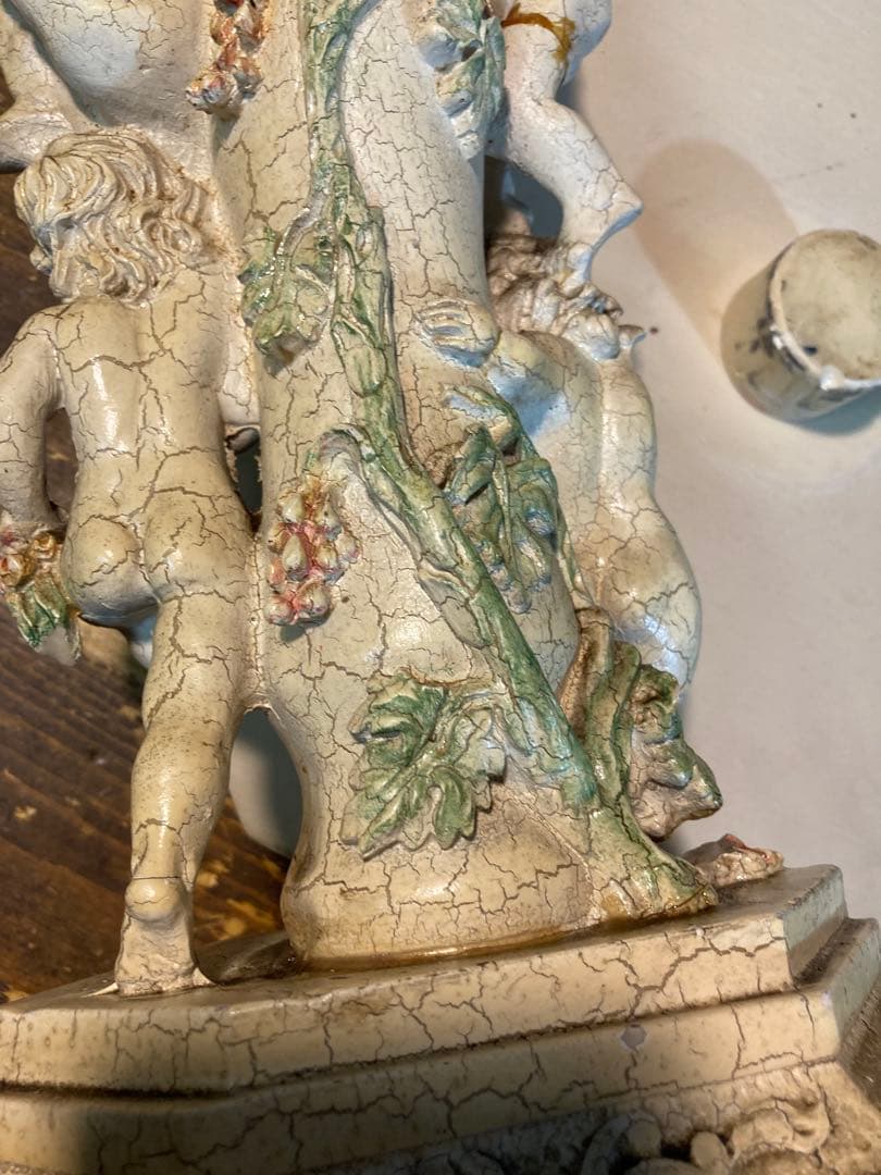 イタリア　フラワースタンド　ロココ調　ヨーロピアン　エンジェル　コンソール　天使