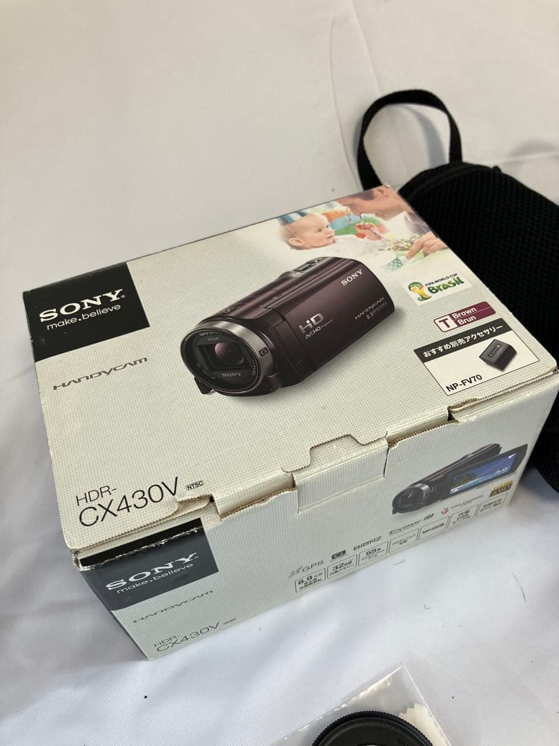 【動作確認済】SONY HDR-CX430V ビデオカメラ