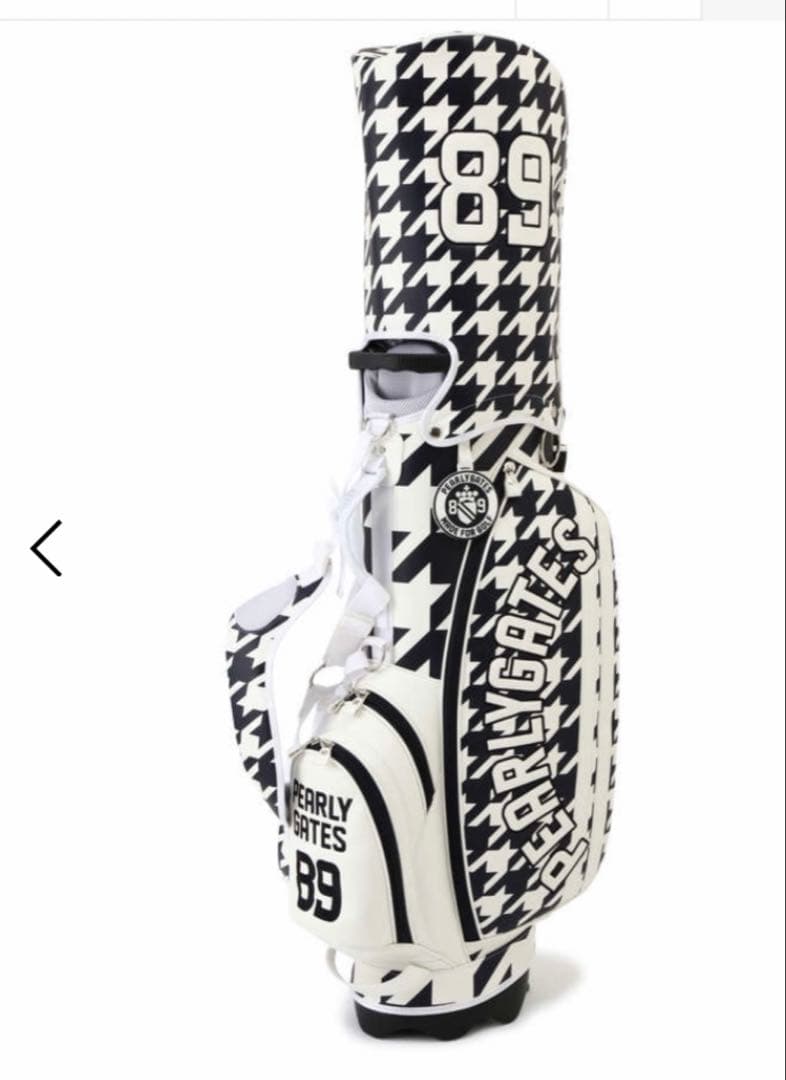 PEARLY GATES パーリーゲイツ　キャディバッグ 千鳥柄