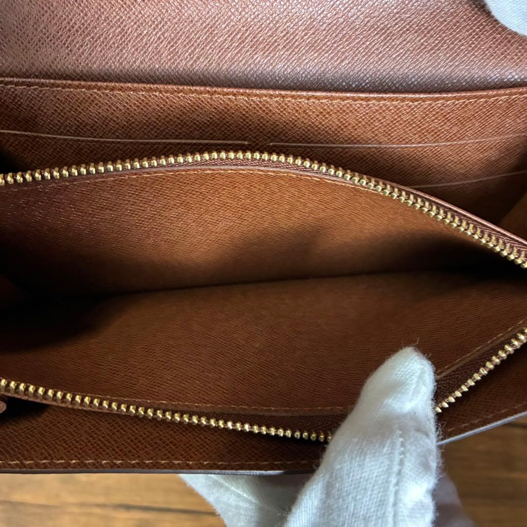 【美品】LOUIS VUITTON 長財布 ポルトフォイユ サラ モノグラム