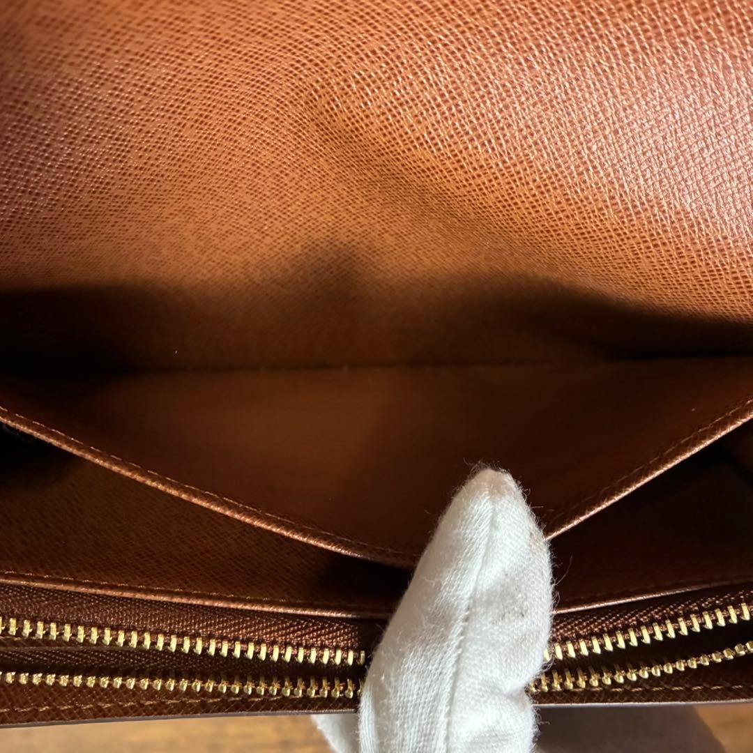 【美品】LOUIS VUITTON 長財布 ポルトフォイユ サラ モノグラム