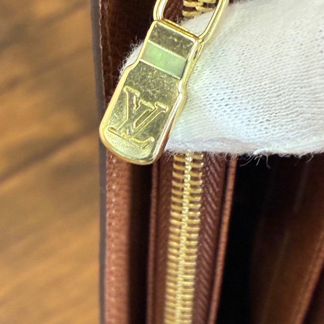 【美品】LOUIS VUITTON 長財布 ポルトフォイユ サラ モノグラム