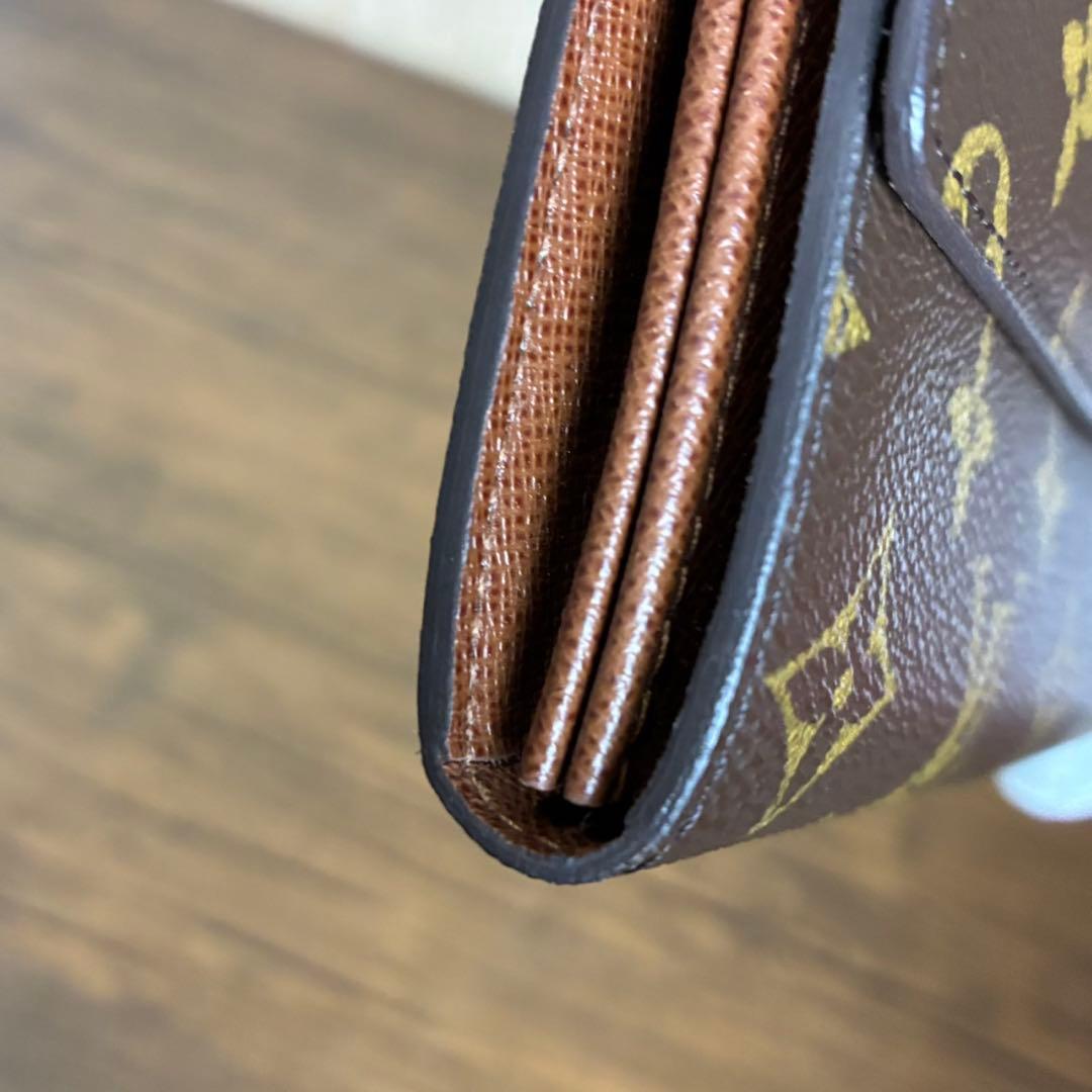 【美品】LOUIS VUITTON 長財布 ポルトフォイユ サラ モノグラム