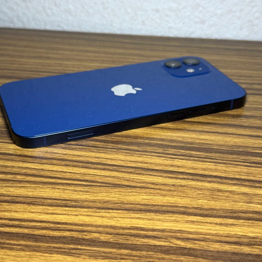 iPhone 12 64GB ブルー KDDI au SIMロックあり 本体