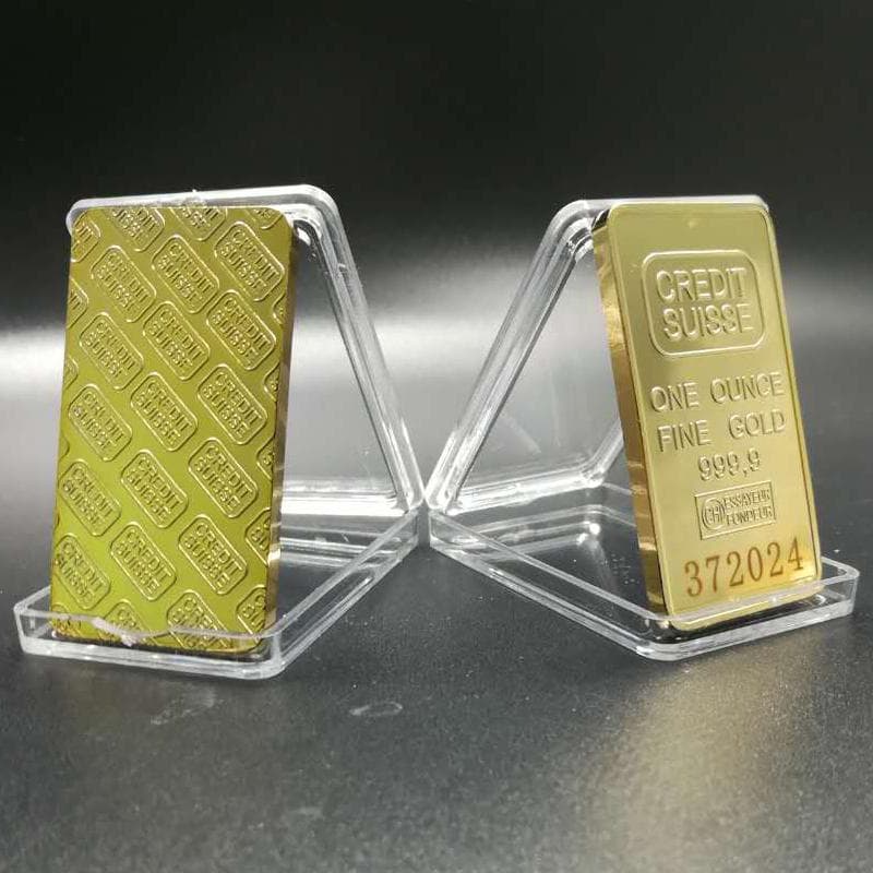 10枚インゴット【レプリカ】高品質　インテリア雑貨　GOLD