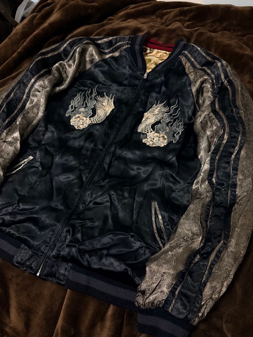 ２面用 Japanese フェニックス 日本限定 スカジャン vintage 珍