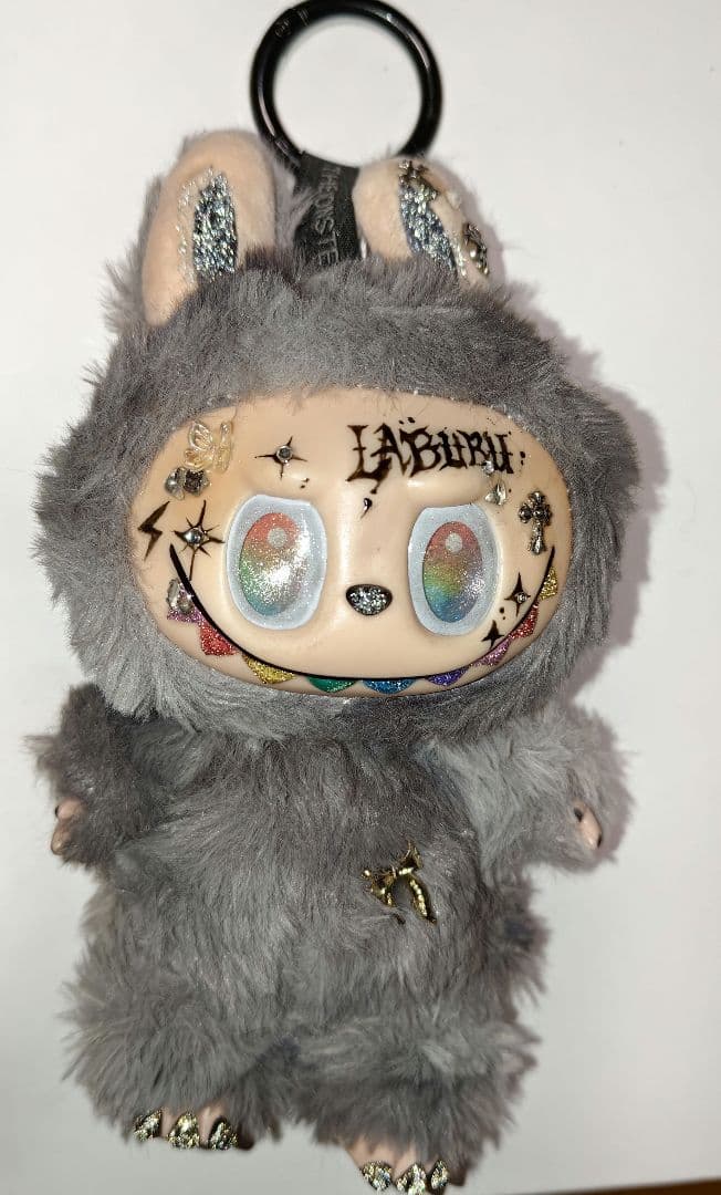 山*国様 正規品 LABUBUラブブ エナジー シークレットカスタムラブブデコ