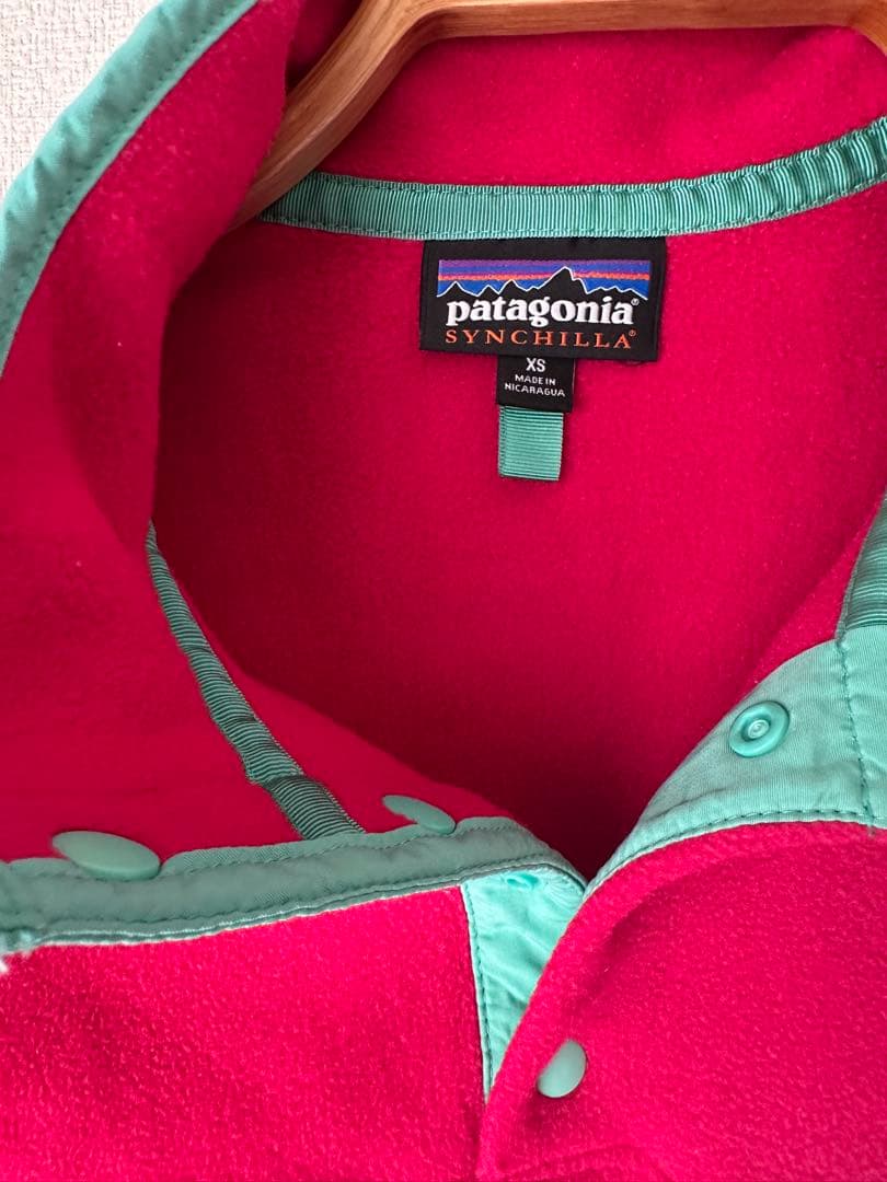 patagonia Synchilla スナップT XS ピンク