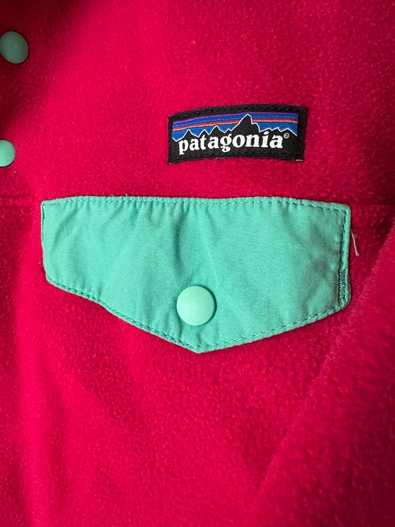 patagonia Synchilla スナップT XS ピンク