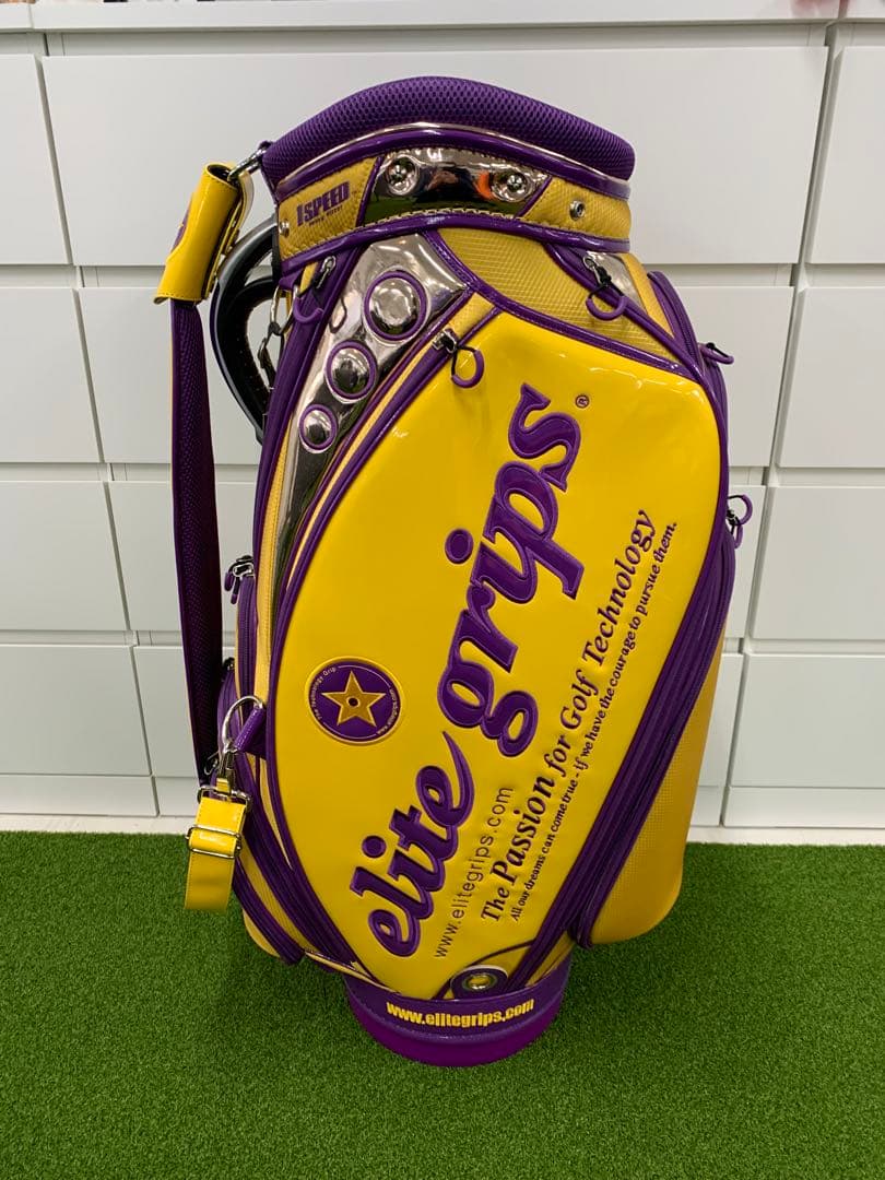 エリートグリップ elite grips ゴルフ キャディバッグ ツアー支給