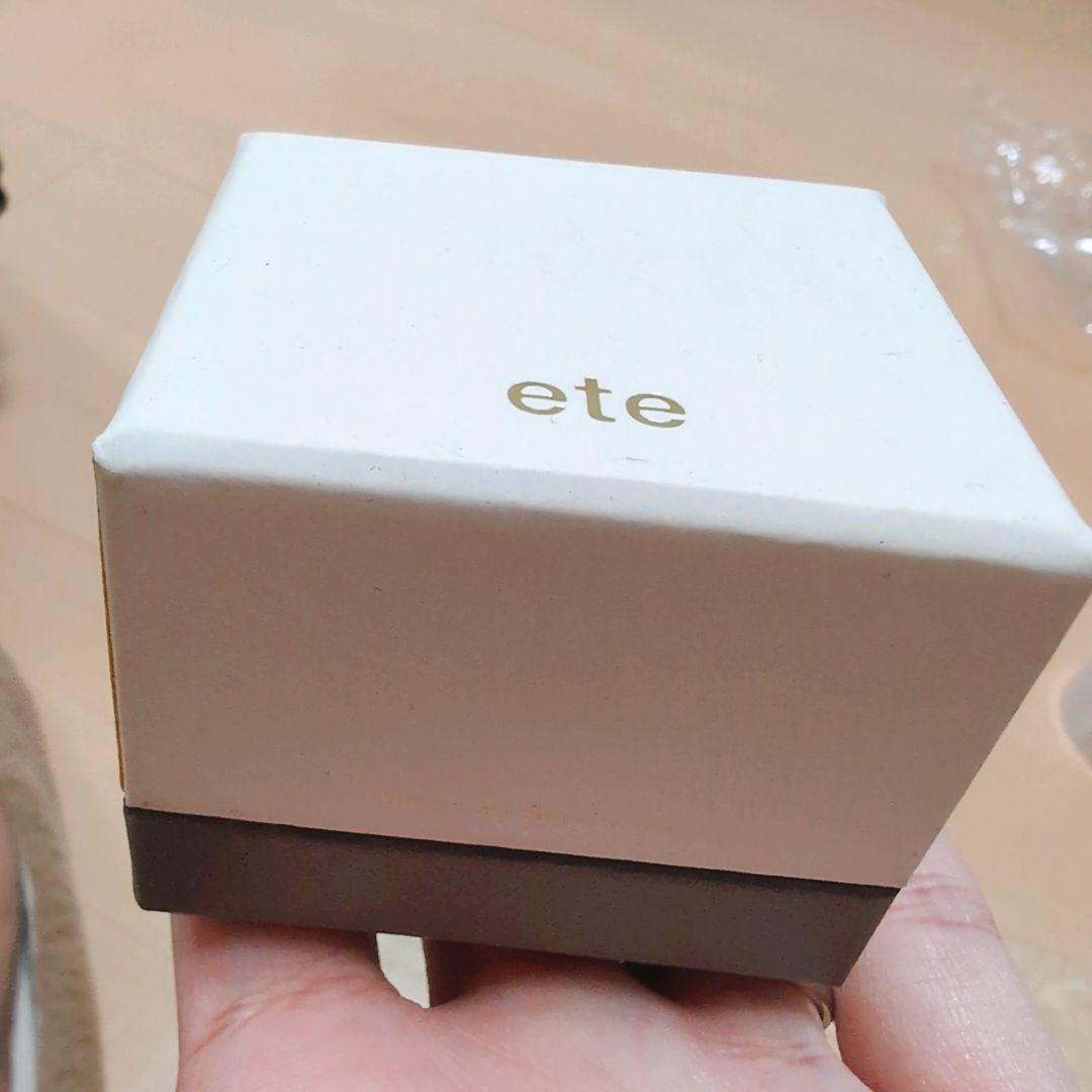 ete k18 ダイヤモンド　ブレスレット　0.014ct