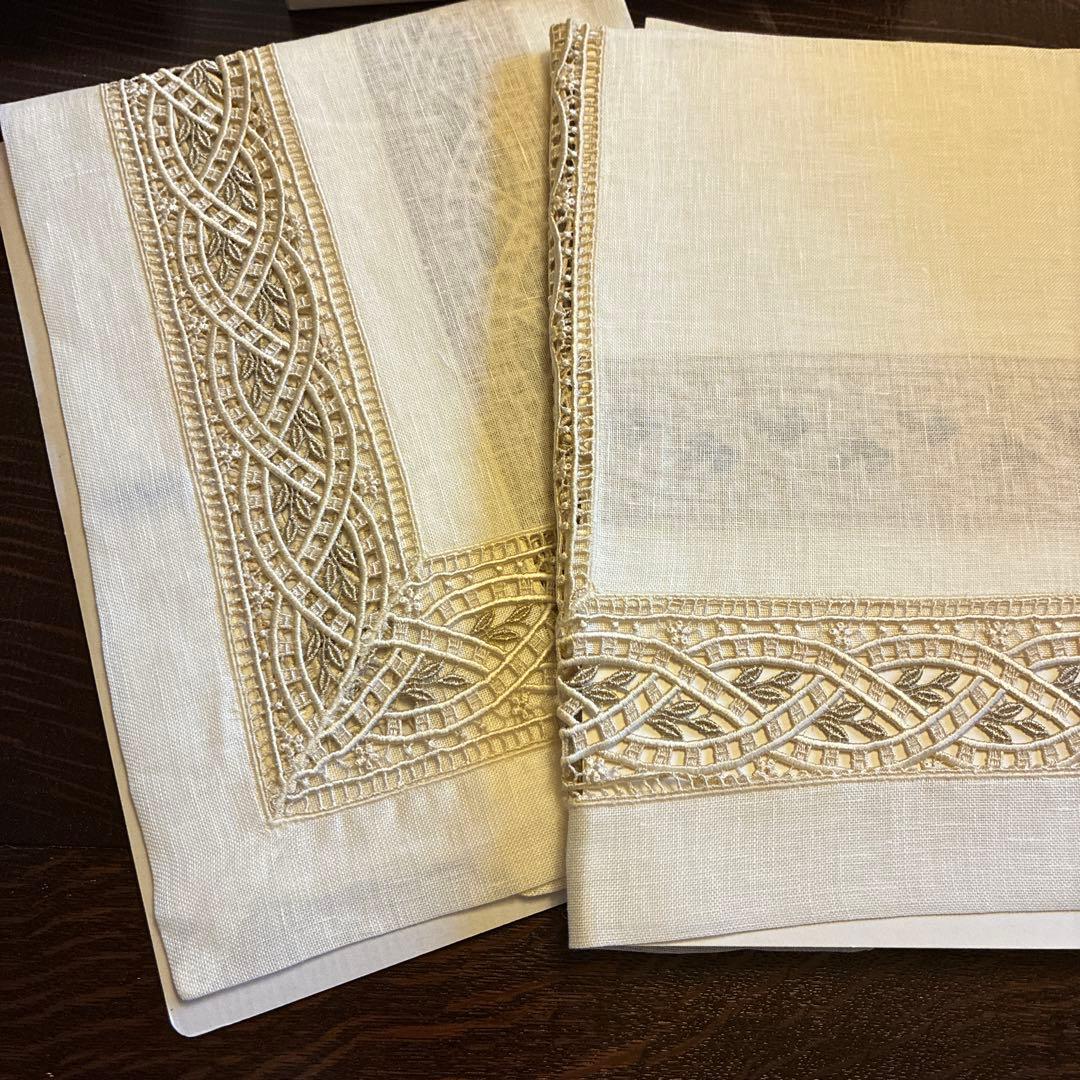 JESVRVM 和光　テーブルクロス　センタークロス　2枚セット