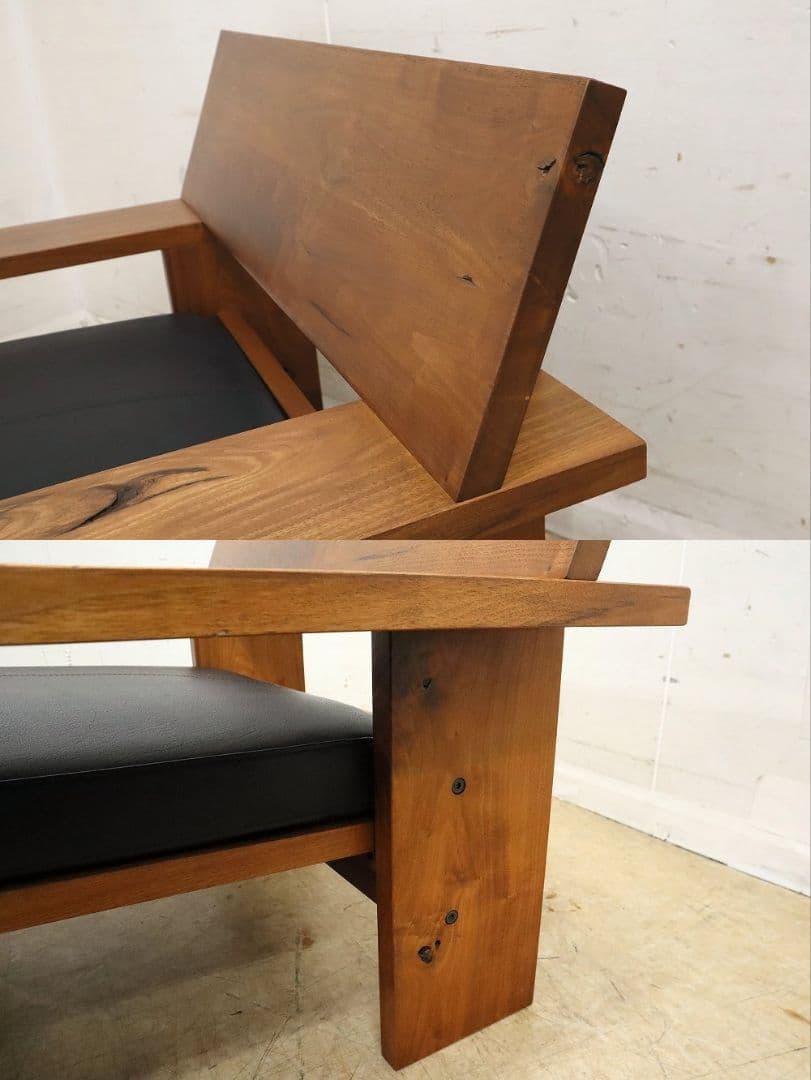 【lala】Rigna・リグナ【プロント】 1Pソファ・ウォールナット